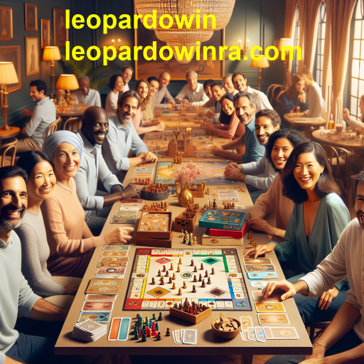 A Diversão dos Jogos de Tabuleiro no Leopardowin